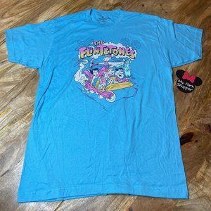 The Flintstones M men’s shirt blue